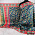 Self jacquard Positional Print Dola Silk Dupatta-D2185